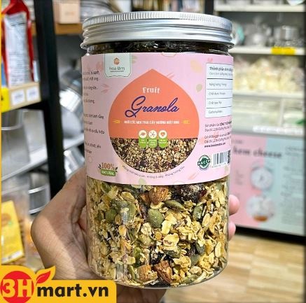 Hạt ngũ cốc Granola ăn kiêng giảm cân - Hạt Dinh Dưỡng Hoa Lâm - Công Ty Cổ Phần Hạt Hoa Lâm