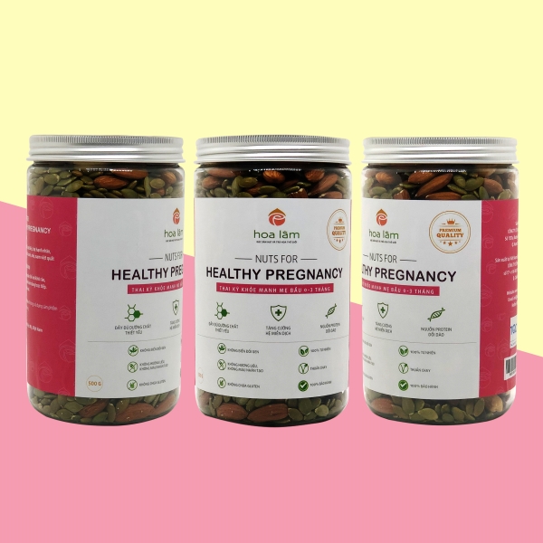 Nuts for Healthy Pregnancy 0-3 - Hạt Dinh Dưỡng Hoa Lâm - Công Ty Cổ Phần Hạt Hoa Lâm