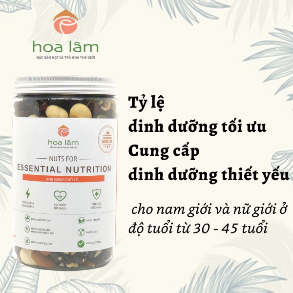 Nuts for Wellness - Sức khỏe vẹn toàn - Hạt Dinh Dưỡng Hoa Lâm - Công Ty Cổ Phần Hạt Hoa Lâm