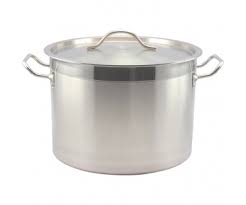 Nồi thấp 2 quai cọc inox - Thiết Bị Bếp Nhà Hàng Khách Sạn - Công Ty TNHH Galaxy Thiên Hà Xanh