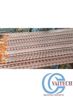 Cọc tiếp địa thép mạ đồng Hex - Ấn Độ - VAITECH - Công Ty CP Đầu Tư Kỹ Thuật VIET ASIA