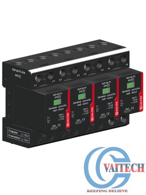 Thiết bị cắt sét sơ cấp Type 1 - FLP-25-T1-V/4 - VAITECH - Công Ty CP Đầu Tư Kỹ Thuật VIET ASIA