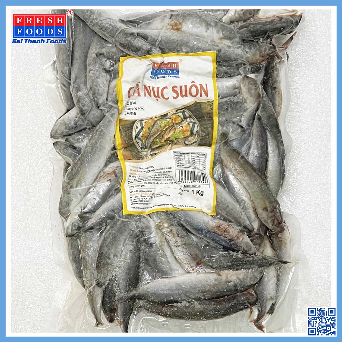 Cá nục suôn - Thủy Hải Sản Sài Thành Foods - Công Ty Cổ Phần Sài Thành Foods