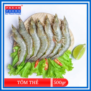 Tôm thẻ nguyên con - Thủy Hải Sản Sài Thành Foods - Công Ty Cổ Phần Sài Thành Foods