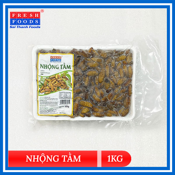 Nhộng tằm vàng - Thủy Hải Sản Sài Thành Foods - Công Ty Cổ Phần Sài Thành Foods