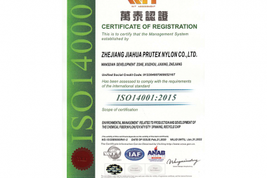 EN-ISO14001 - Prutex Nylon - Công Ty TNHH Sợi Nylon Prutex