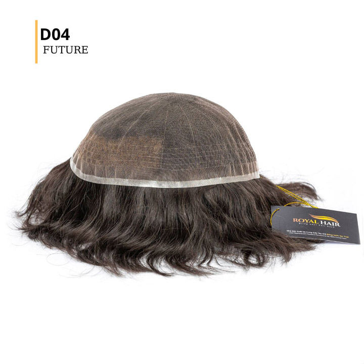 Tóc giả nam siêu lưới French Lace ôm trọn đầu – D04 Future
