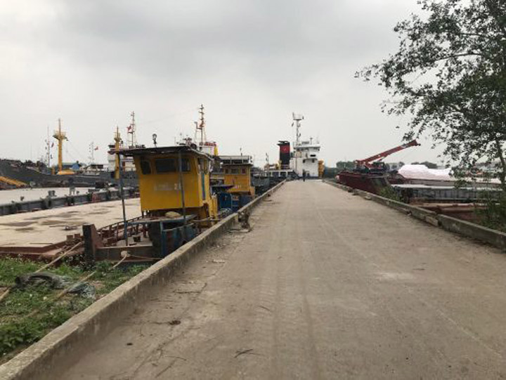 Bãi tập kết – tổ hợp gia công ngoài trời (Xưởng 1)