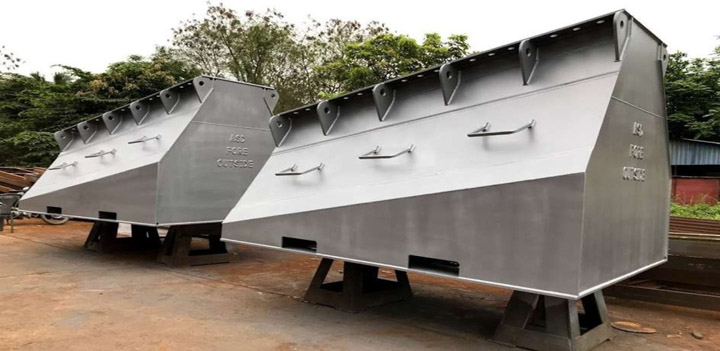 Kết cấu giá kê vận chuyển tàu – chuyên dụng