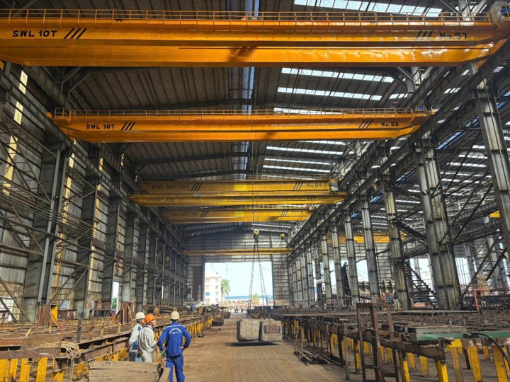 Thiết kế, hỗ trợ thi công cầu trục Nam Triệu