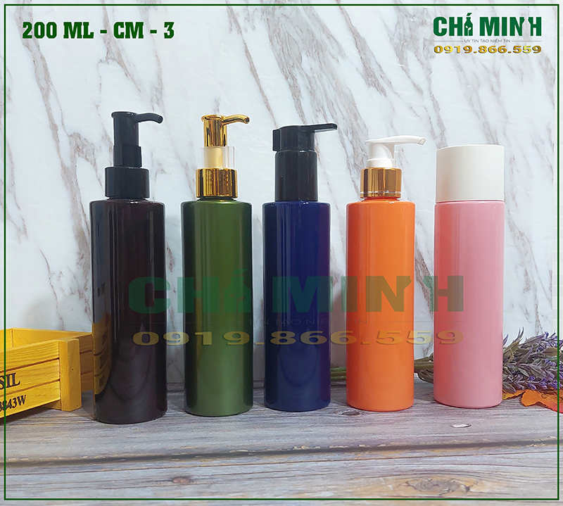 Vỏ chai 200ml - CM3 - Chai PET Nhựa Chí Minh - Công Ty CP Nhựa Chí Minh