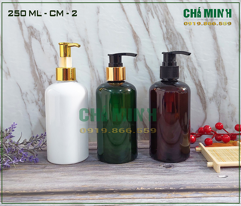 Vỏ chai PET 250ml - CM2 - Chai PET Nhựa Chí Minh - Công Ty CP Nhựa Chí Minh