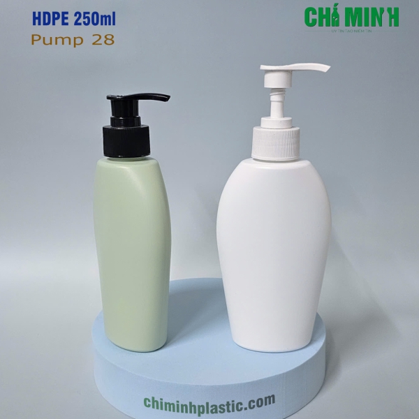 Chai HDPE 250ml 2