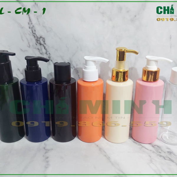 Chai nhựa PET 150ml-1 vai ngang
