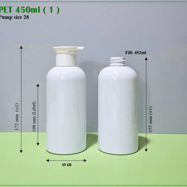 Chai nhựa PET 450ml-1
