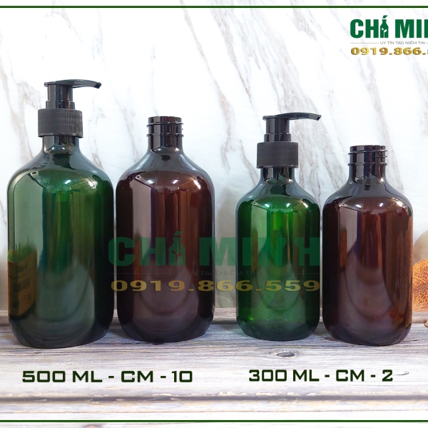 Chai PET 300-2 và 500-10