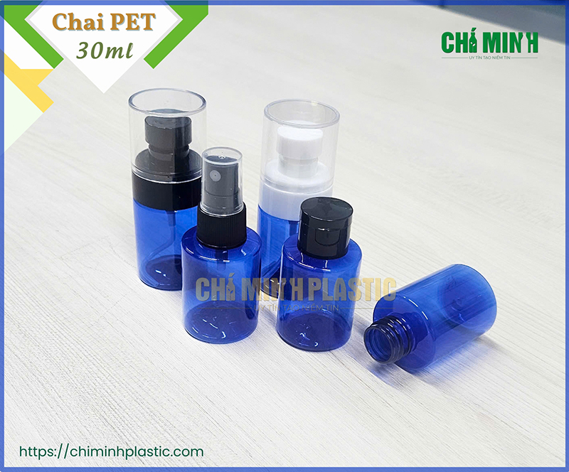 Vỏ chai 30ml - Chai PET Nhựa Chí Minh - Công Ty CP Nhựa Chí Minh
