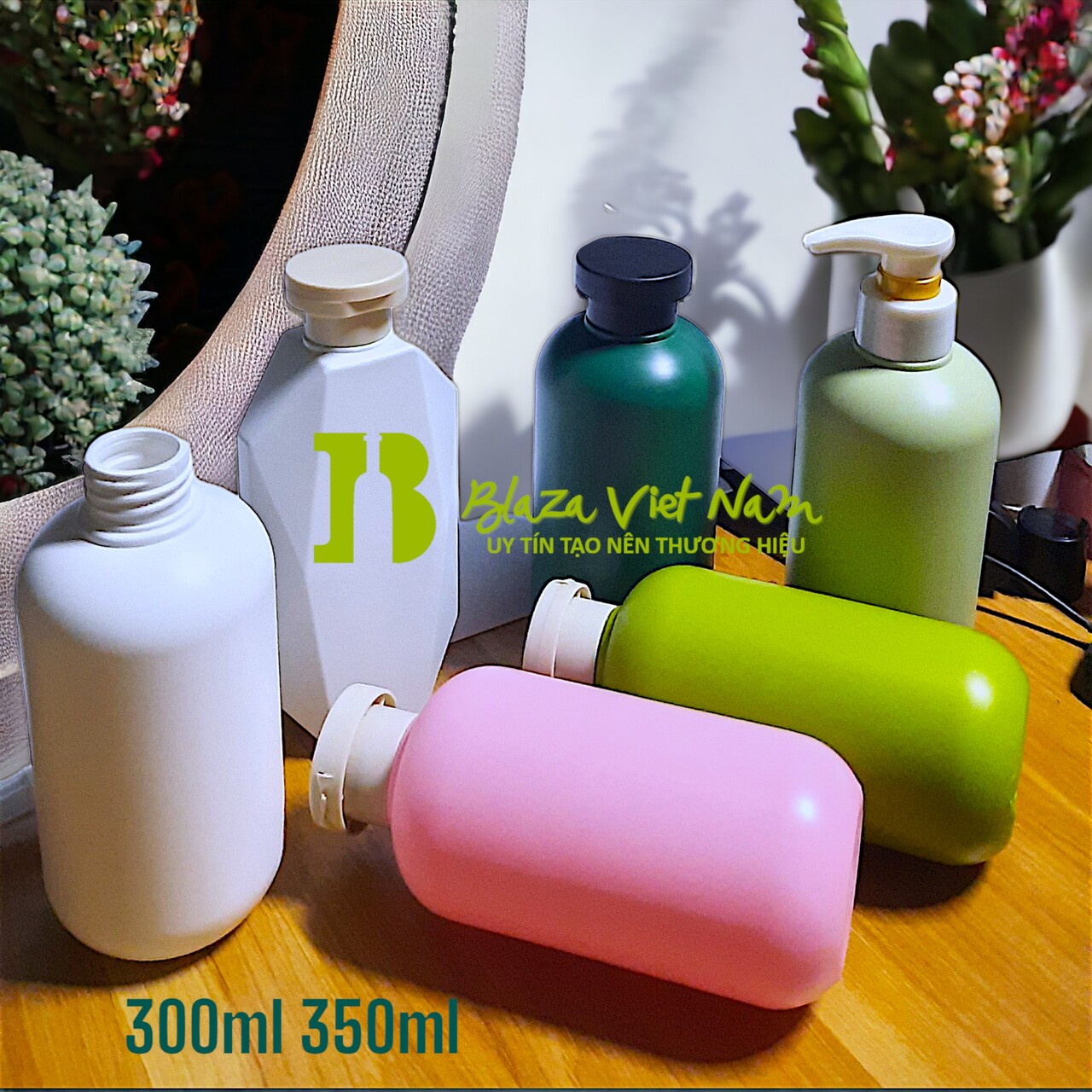 Chai nhựa 300ml - 350ml HDPE