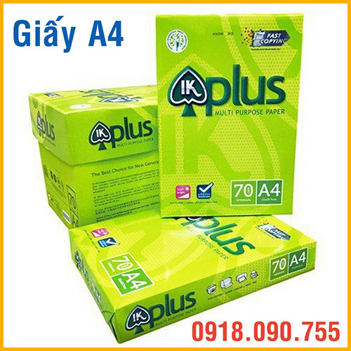 Giấy A4 ik - Vật Liệu Đóng Gói Thiên Phú Tín - Công Ty TNHH Thiên Phú Tín