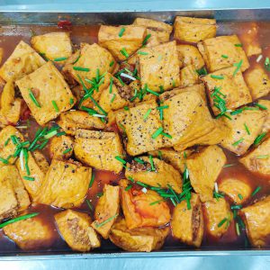 Đậu hũ dồn thịt - Suất Ăn Công Nghiệp Cơm Kim Oanh - Công Ty TNHH Suất Ăn Công Nghiệp Cơm Kim Oanh