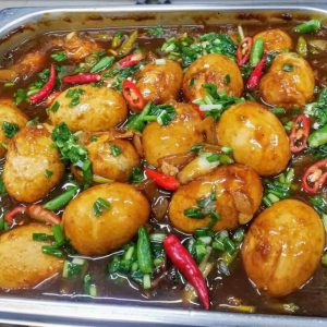 Trứng kho