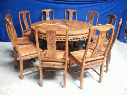 Bộ bàn ăn gỗ Cẩm