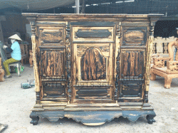 Tủ thờ gỗ Mun - Đồ Gỗ Dũng Cường Thịnh - Công Ty TNHH Sản Xuất Đồ Gỗ Dũng Cường Thịnh