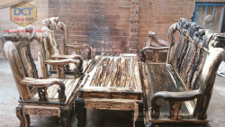Bàn ghế gỗ Mun
