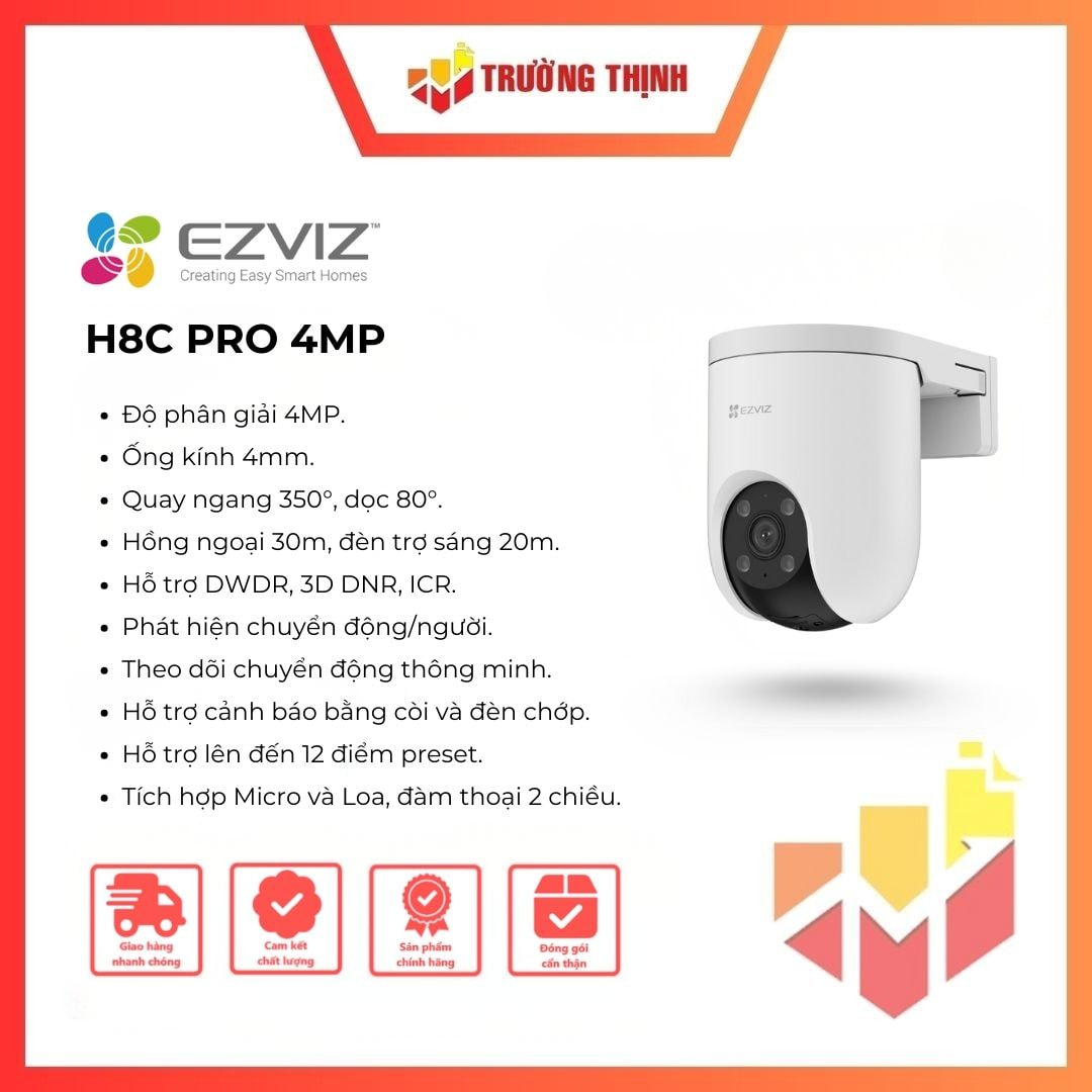 Camera Ezviz H8C Pro 2K