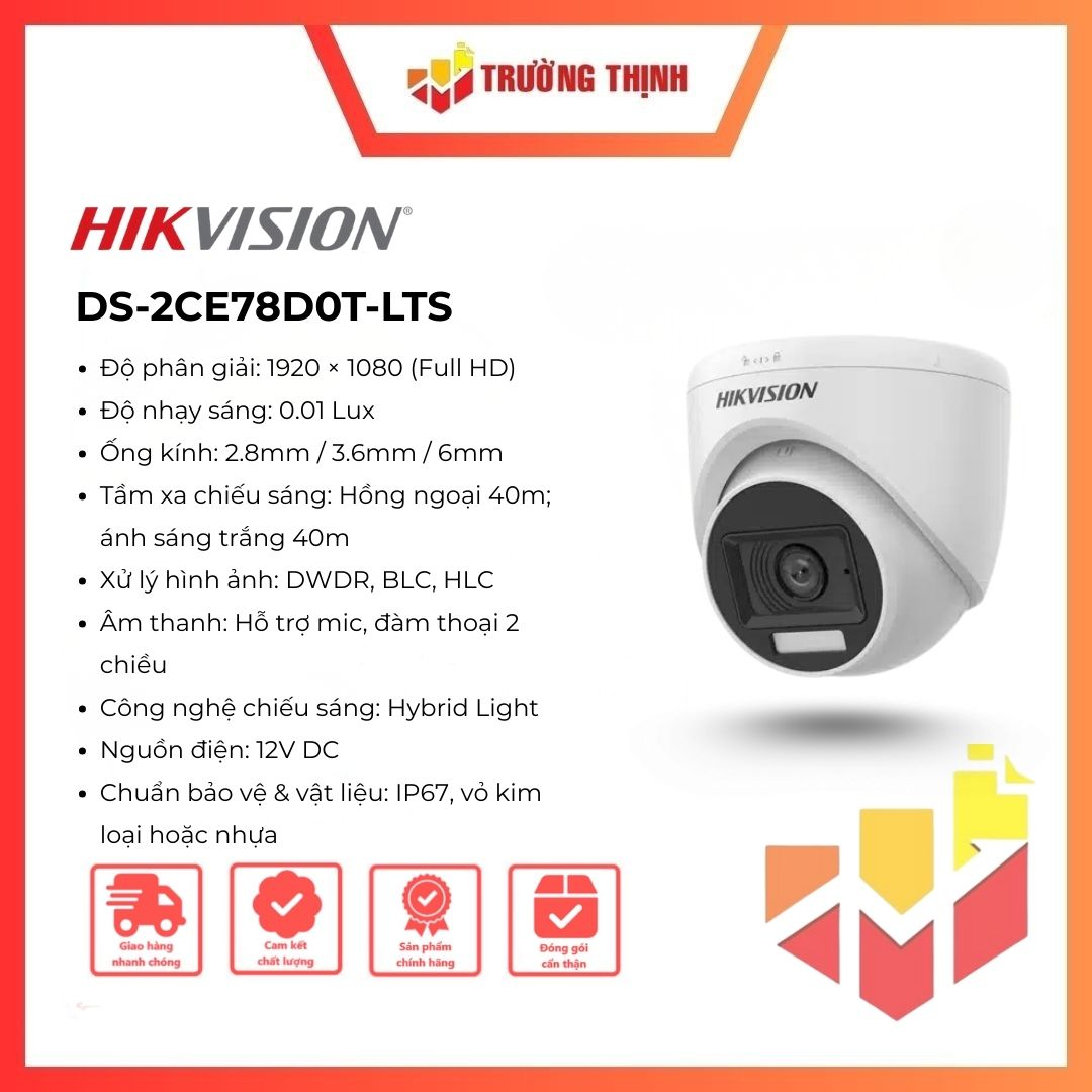 Camera Hikvision 2.0MP
