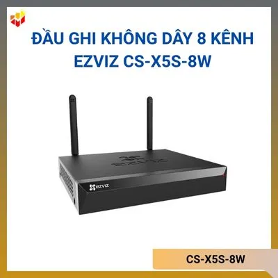Đầu ghi hình 8 kênh Ezviz CS-X5S-8W không dây