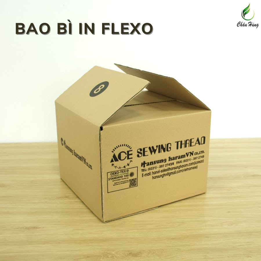 Bao bì carton in flexo