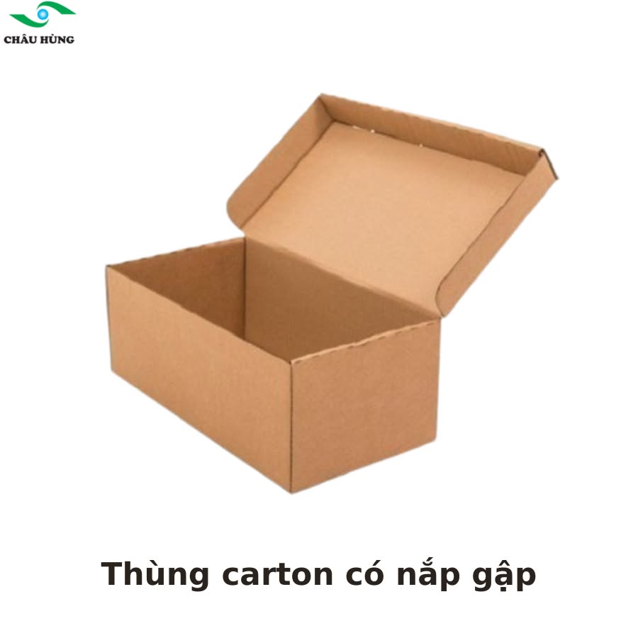 Thùng carton nắp gập