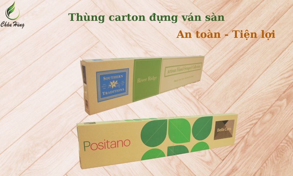 Thùng carton đựng ván sàn