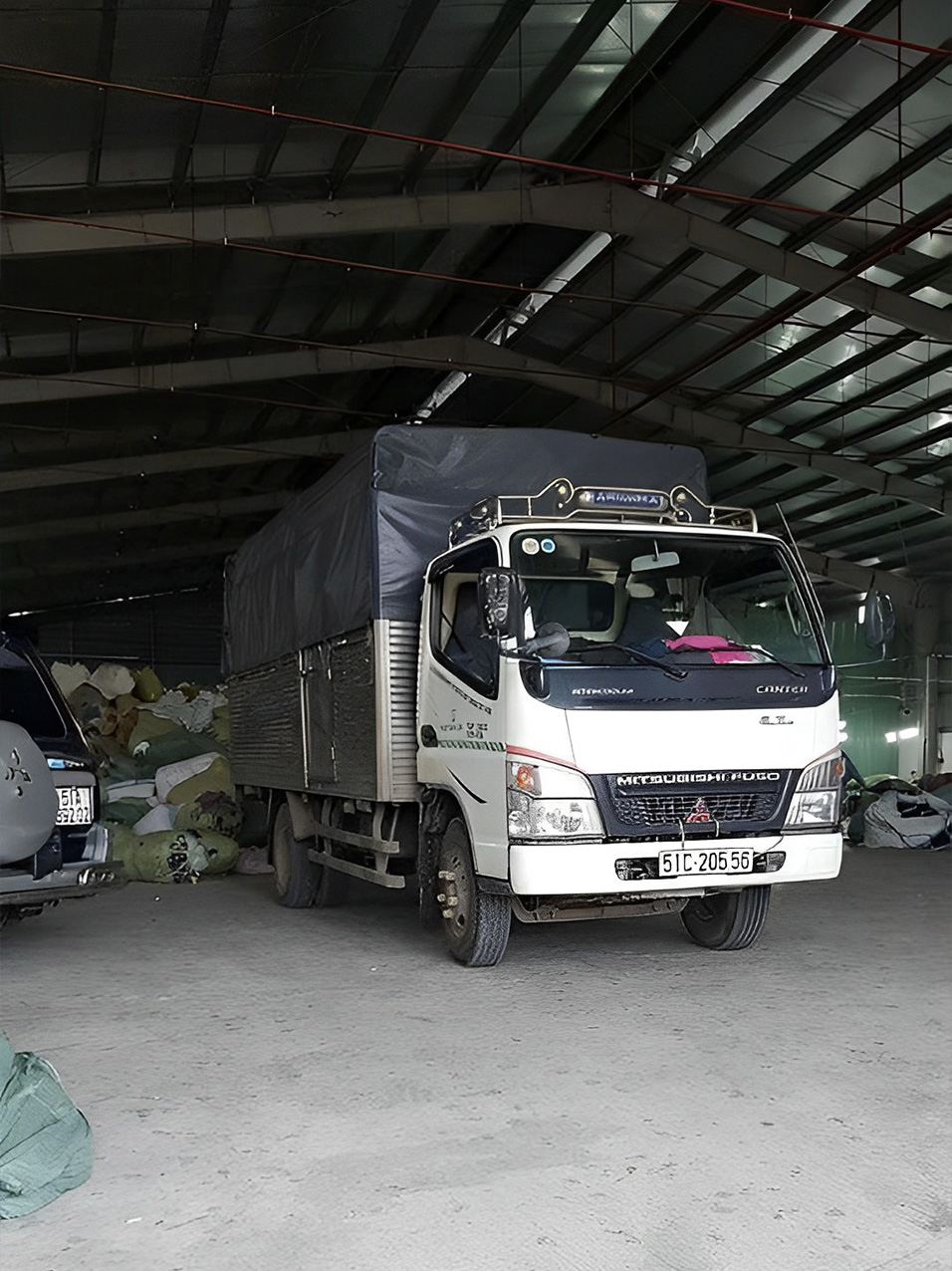 Hình ảnh đội xe công ty Quyết Thắng