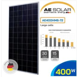 Tấm pin năng lượng mặt trời AE-SOLAR 400W
