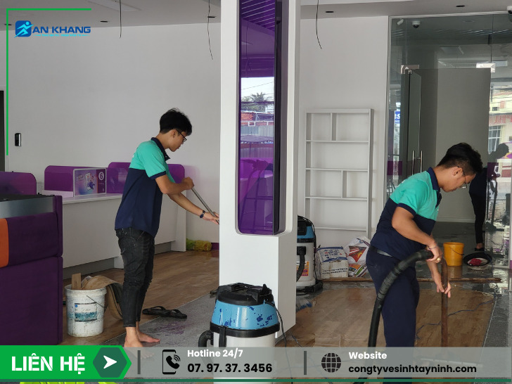 Dịch vụ vệ sinh công nghiệp ở Tây Ninh