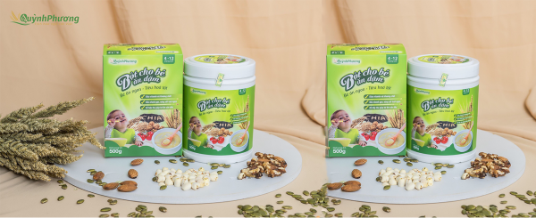 Bột ăn dặm - Công Ty TNHH Quỳnh Phương Gold Food Việt Nam
