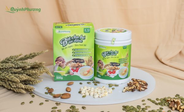 Bột ăn dặm - Công Ty TNHH Quỳnh Phương Gold Food Việt Nam