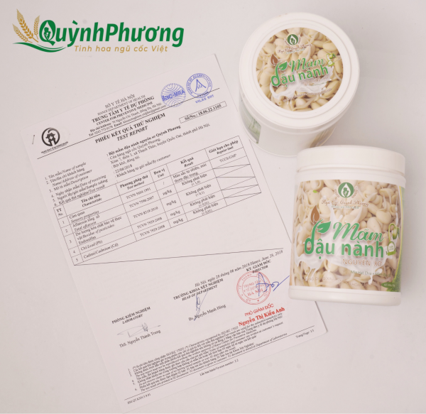 Bột mầm đậu nành - Công Ty TNHH Quỳnh Phương Gold Food Việt Nam
