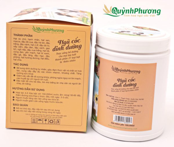 Bột ngũ cốc - Công Ty TNHH Quỳnh Phương Gold Food Việt Nam