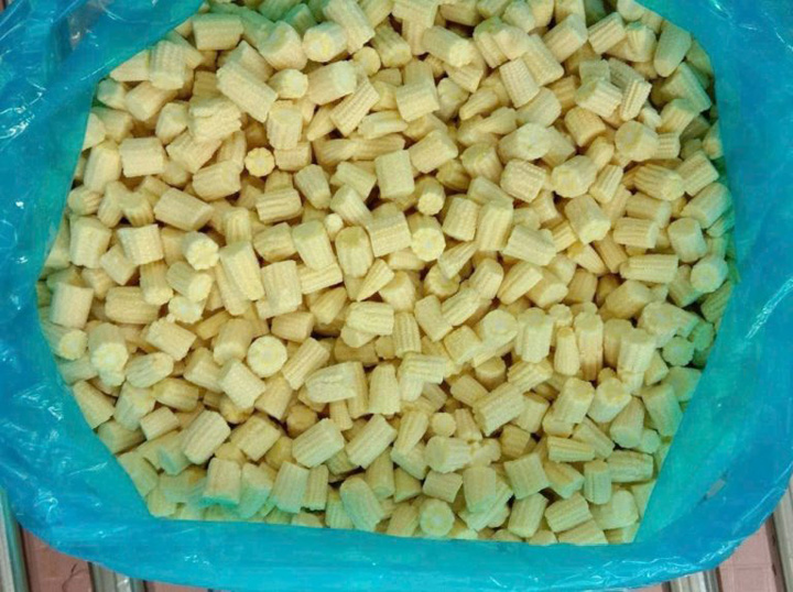 Bắp non cắt khúc đông lạnh