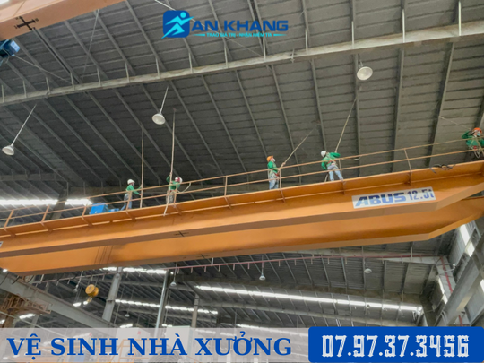 Dịch vụ vệ sinh nhà xưởng