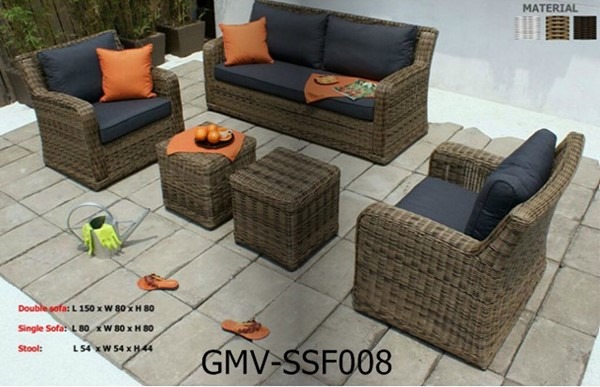 Bộ bàn ghế nhựa giả mây