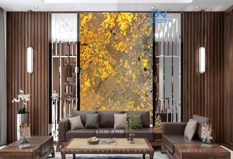 Tranh đá xuyên sáng Apinus - Tấm đơn dựng đứng DN-D09