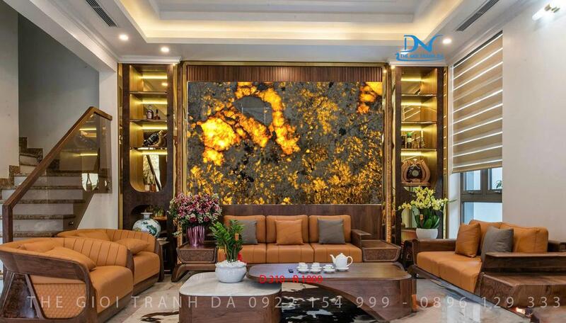 Tranh đá xuyên sáng Apinus - Đơn tấm đặt nằm ngang