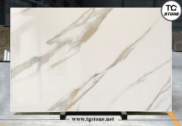 Đá nhân tạo cẩm thạch Marble Statuario Lucidato - TG Stone - Công Ty Cổ Phần Đầu Tư Sản Xuất Thương Mại Dịch Vụ Trần Gia