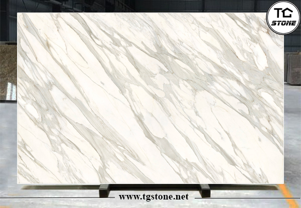 Đá nhân tạo nung kết Sintered Stone Calacatta Gold - TG Stone - Công Ty Cổ Phần Đầu Tư Sản Xuất Thương Mại Dịch Vụ Trần Gia