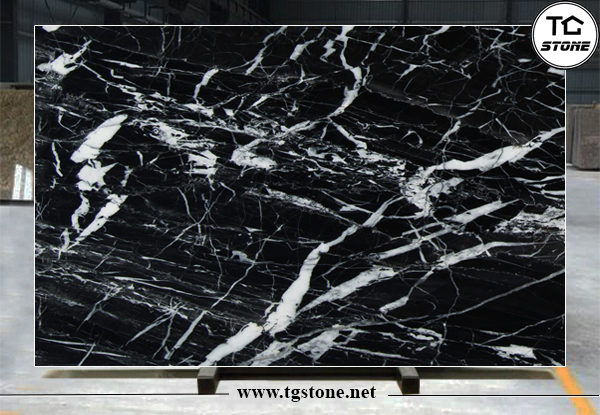 Đá tự nhiên Nero Marquina - TG Stone - Công Ty Cổ Phần Đầu Tư Sản Xuất Thương Mại Dịch Vụ Trần Gia