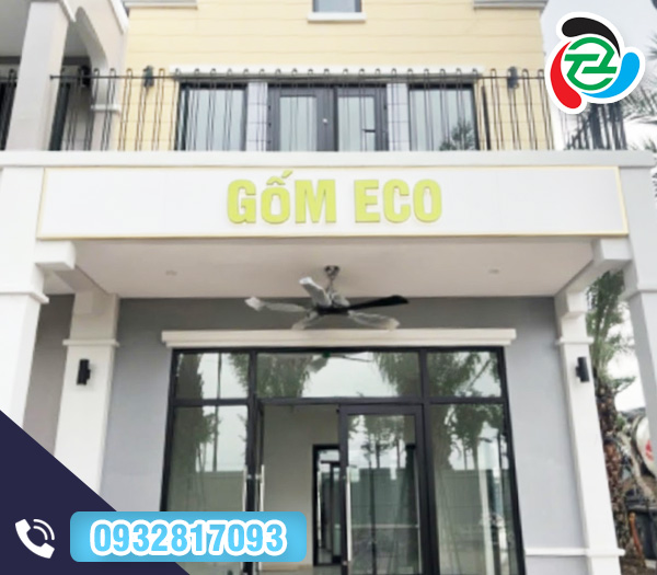 Bảng hiệu chữ nổi inox ốp Alu - Bảng Hiệu Bến Tre - Công Ty Trách Nhiệm Hữu Hạn Một Thành Viên Thương Mại Dịch Vụ Sản Xuất Thắng Thiên